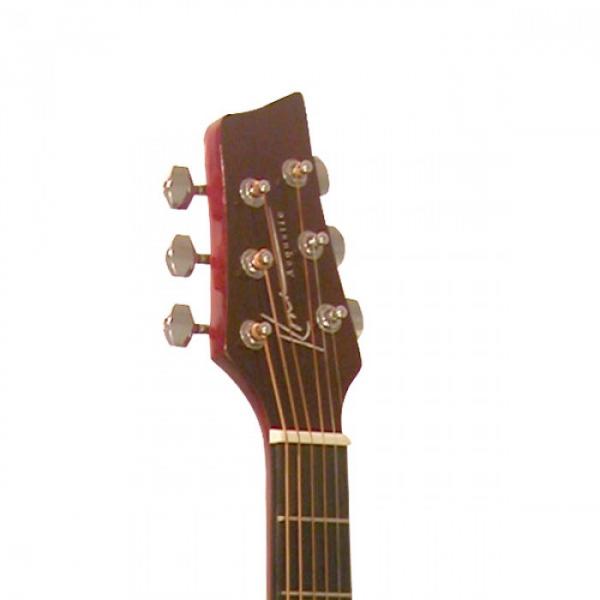 2013 Kona Sunburst Acoustic Dreadnought Cutaway Guitar #3 image