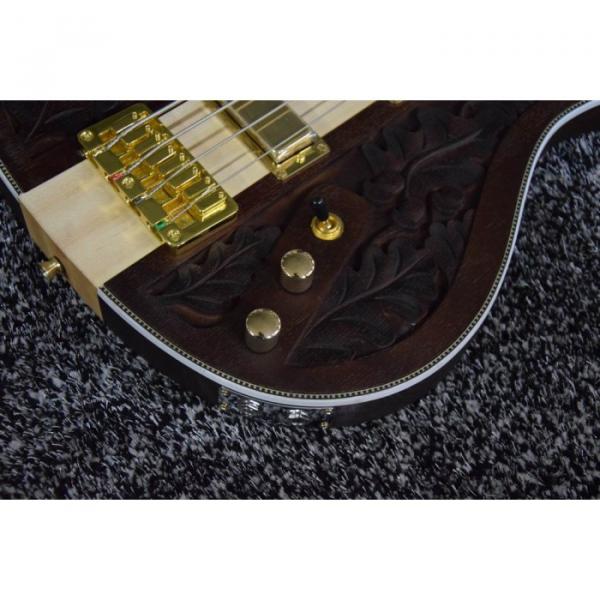 Custom Design Lemmy Kilmister 4003 Brown Matte 4 String Bass #3 image