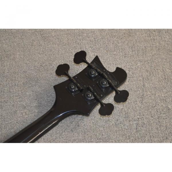 Project 4003 Black Star With Black Hardware 4 String Bass #4 image