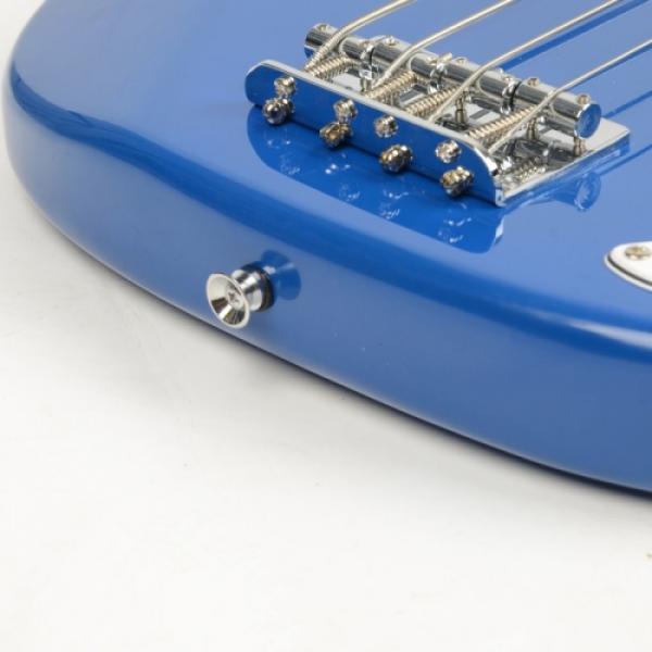 ISIN P-01 Electric Bass Guitar Blue with Power Wire Tools #2 image