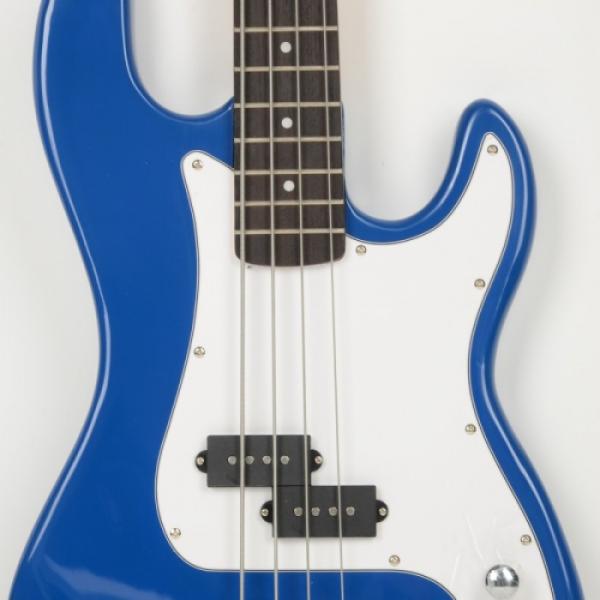 ISIN P-01 Electric Bass Guitar Blue with Power Wire Tools #5 image