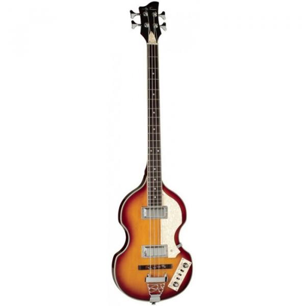 Jay Turser JTB-2B Series Electric Bass Guitar Vintage Sunburst #1 image