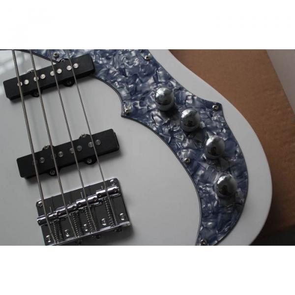 ESP White Custom Electric Bass #5 image