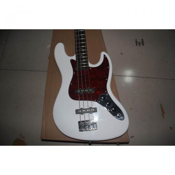 Custom Shop White Fender Jazz Bass #4 image
