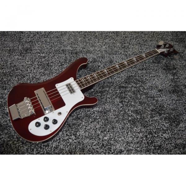 Custom Shop Wine Red 4 String 4003 Electric Bass #1 image