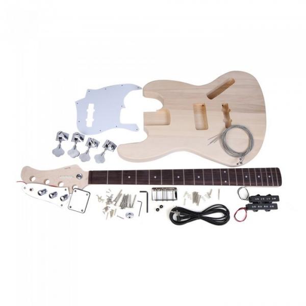 Custom Shop Unfinished Jazz Bass Kit Solid Body #1 image