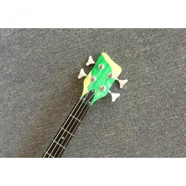 Custom Shop Warwick 4 Strings Green Yellow Bass #4 image