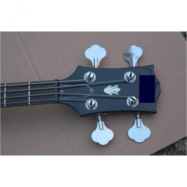 Custom Shop Walnut Midtown Standard 4 String Semi Hollow Bass #4 image