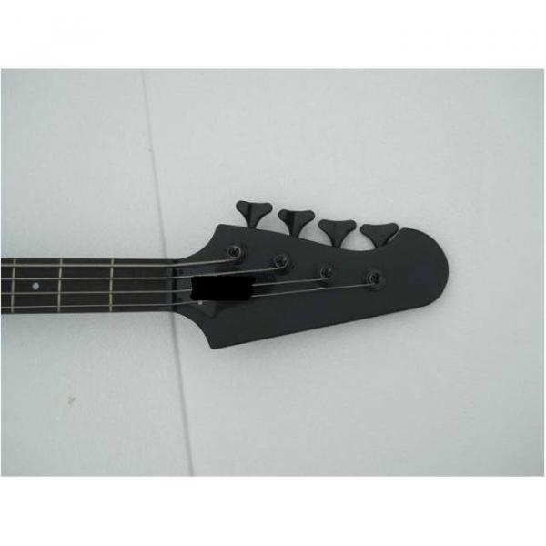 Custom Shop Thunderbird Black Explorer Matte Electric Bass #3 image