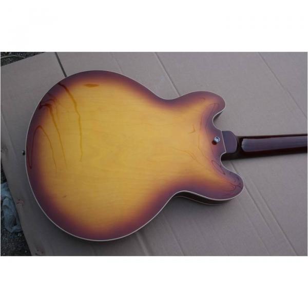 Custom Shop Sunburst Midtown Standard 4 String Semi Hollow Bass #3 image