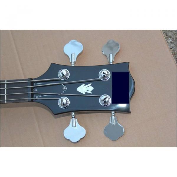 Custom Shop Sunburst Midtown Standard 4 String Semi Hollow Bass #5 image