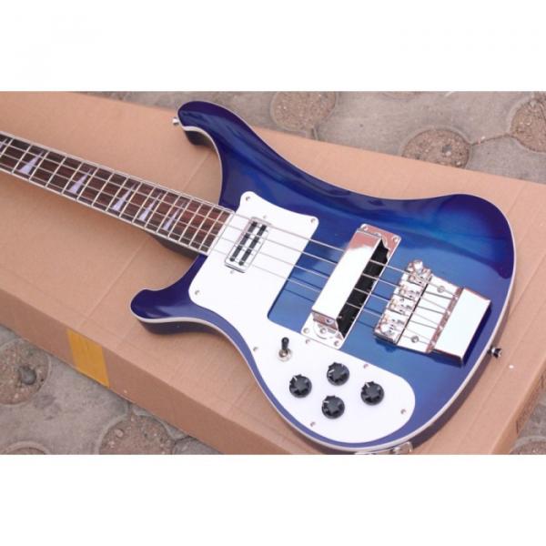 Custom Made Left Handed Midnight Blue 4003 Bass #4 image