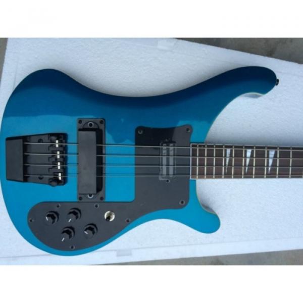 Custom Shop Royal Blue Rickenbacker 4003 Electric Bass #1 image