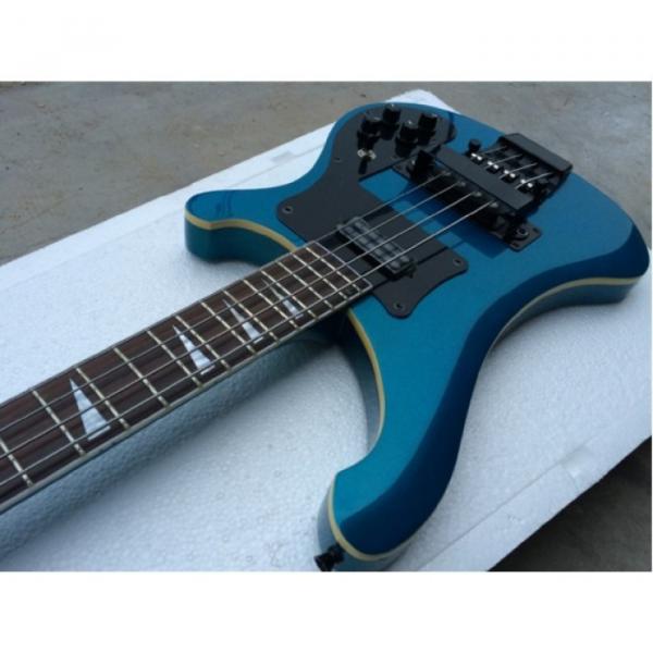 Custom Shop Royal Blue Rickenbacker 4003 Electric Bass #4 image