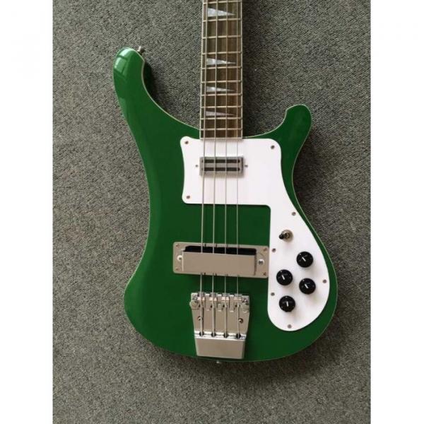 Custom Shop Rickenbacker Green 4003 Electric Bass #5 image