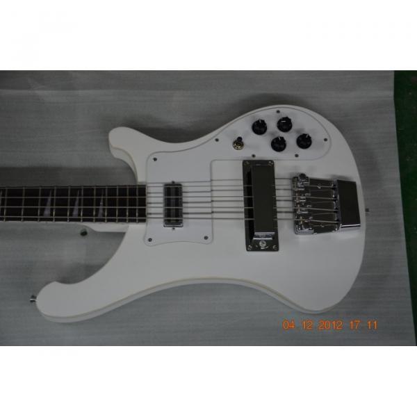 Custom Shop Rickenbacker White 4003 Bass #1 image