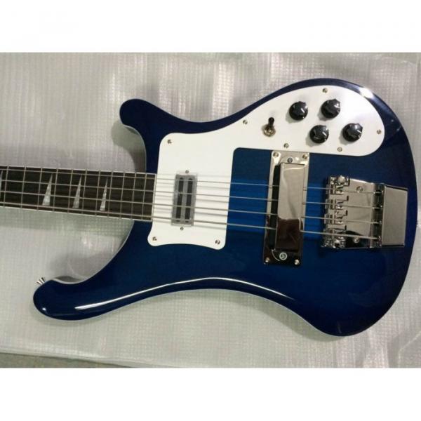 Custom Shop Rickenbacker Midnight Blue 4003 Bass #1 image