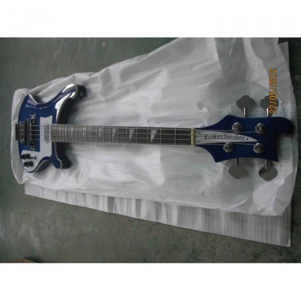 Custom Shop Rickenbacker Midnight Blue 4003 Bass #5 image