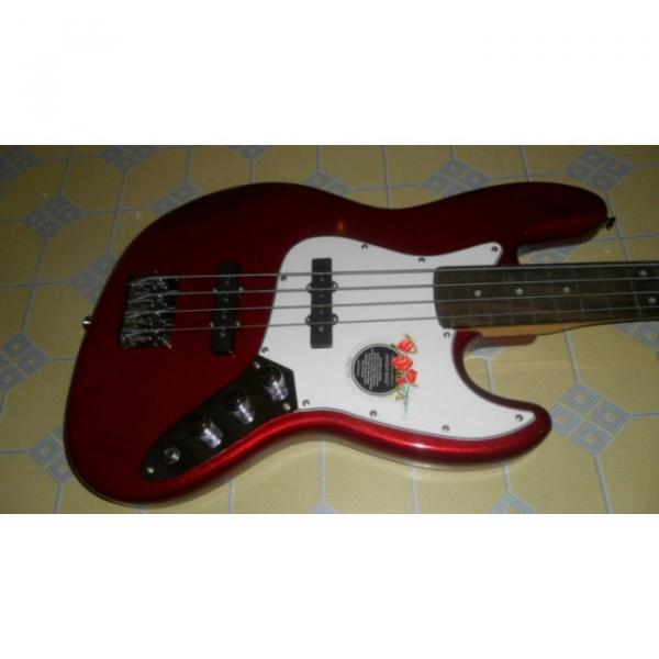 Custom Shop Red Fender Jazz Bass #4 image