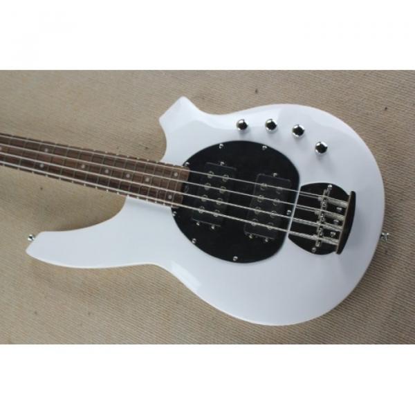 Custom Shop Passive Pickups Bongo Music Man White 4 Strings Bass #2 image