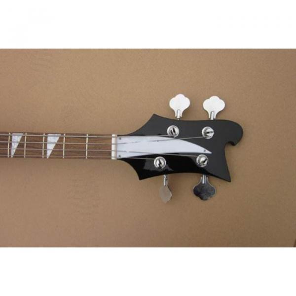 Custom Shop Rickenbacker 4001 Jetglo Black Bass No Fretboard Bindings #3 image