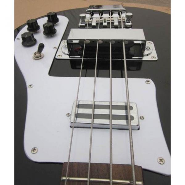 Custom Shop Rickenbacker 4001 Jetglo Black Bass No Fretboard Bindings #4 image