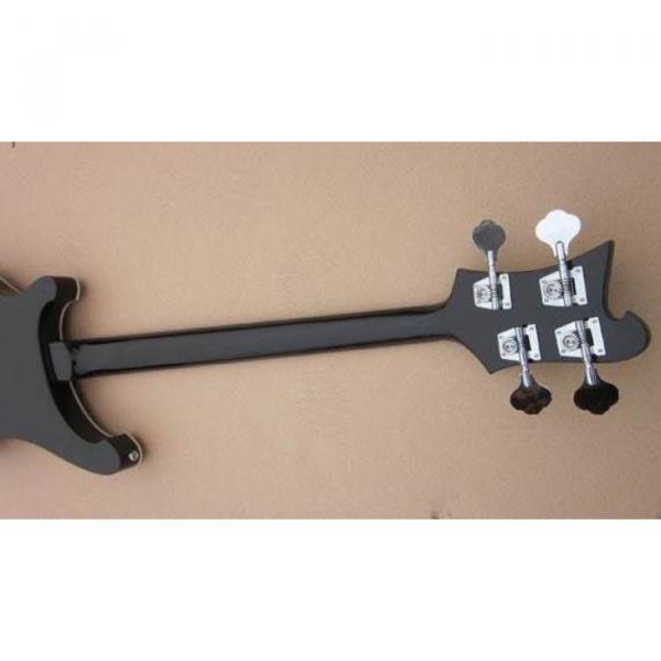 Custom Shop Rickenbacker 4001 Jetglo Black Bass No Fretboard Bindings #5 image