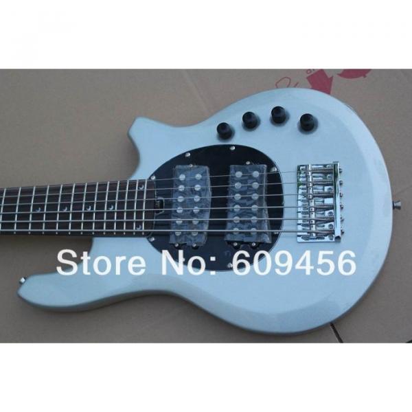 Custom Shop Passive Pickups Bongo Music Man Silver 6 Strings Bass #2 image