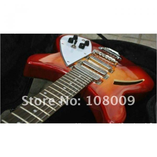 Custom Shop Rickenbacker 330 Sunburst Bass #4 image
