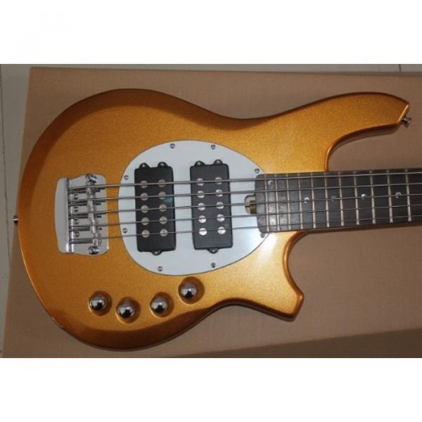Custom Shop Passive Pickups Bongo Music Man Gold 5 Strings Bass #1 image