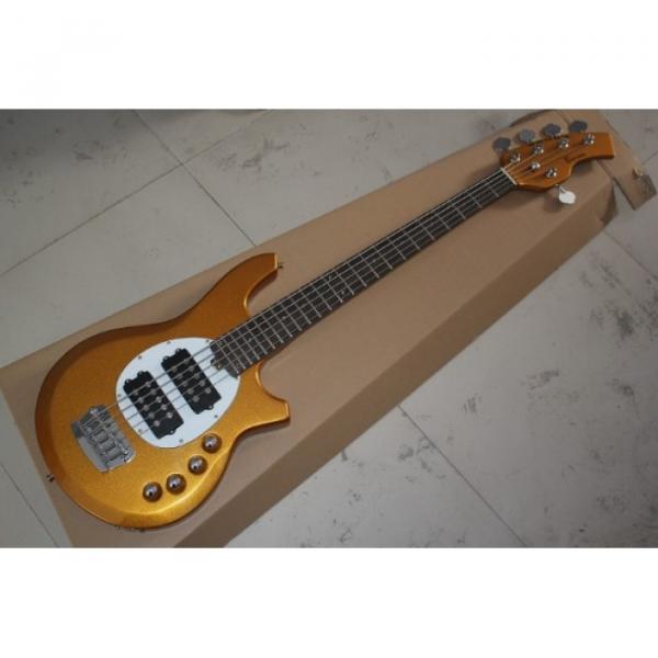 Custom Shop Passive Pickups Bongo Music Man Gold 5 Strings Bass #2 image