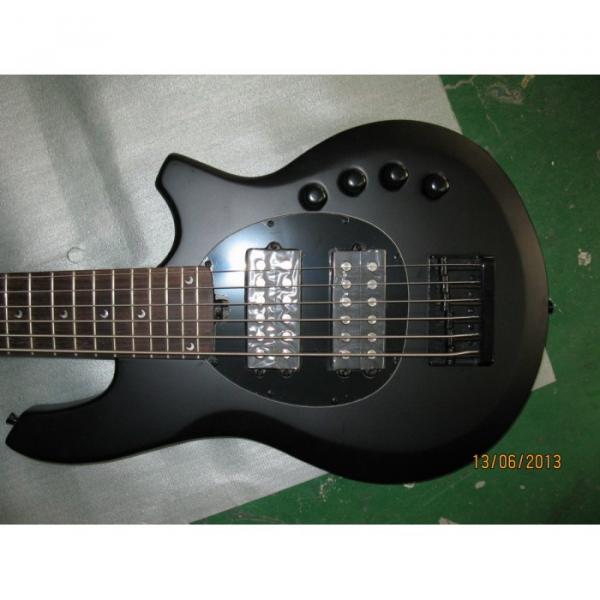 Custom Shop Passive Pickups Bongo Music Man Black 6 Strings Bass #4 image