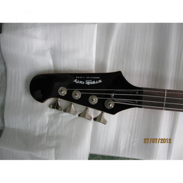 Custom Shop Blue Acrylic 4 String Bass #4 image