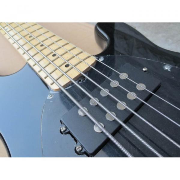 Custom Shop MusicMan Black 5 Strings Bass #4 image