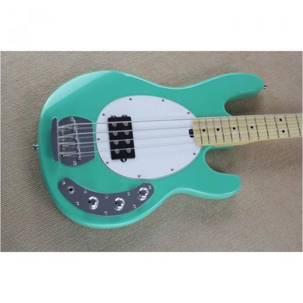 Custom Shop Music Man Teal Color 4 String Ernie Bass #1 image