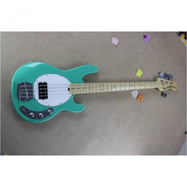 Custom Shop Music Man Teal Color 4 String Ernie Bass #5 image