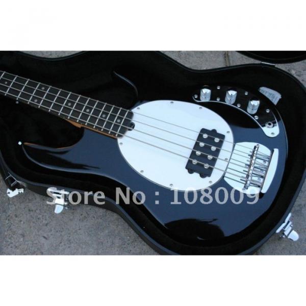 Custom Shop Music Man Jet Black Electric Bass #1 image
