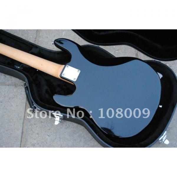 Custom Shop Music Man Jet Black Electric Bass #5 image