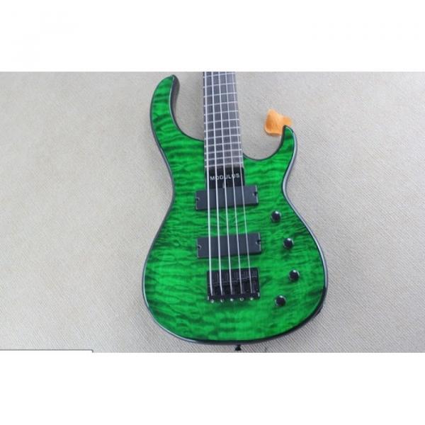 Custom Shop Modulus Quantum 5 Quilted Maple Top 5 String Bass #2 image