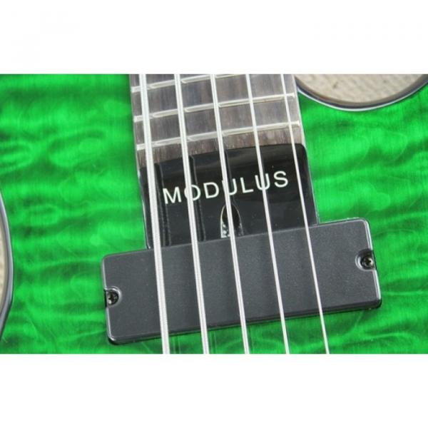 Custom Shop Modulus Quantum 5 Quilted Maple Top 5 String Bass #3 image