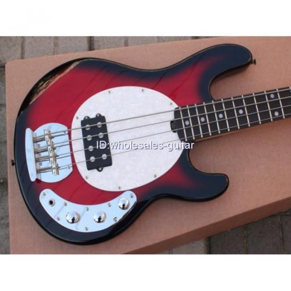 Custom Shop Music Man Red Electric Bass #1 image