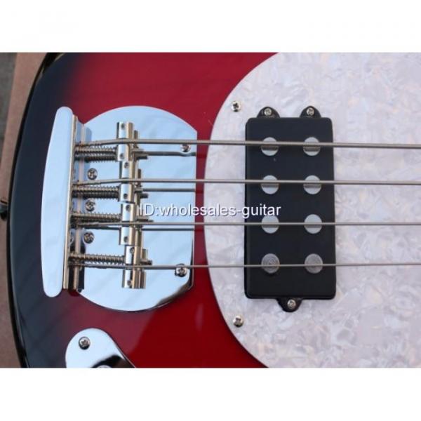 Custom Shop Music Man Red Electric Bass #5 image