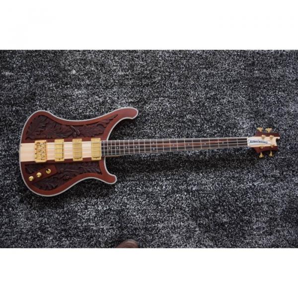 Custom Shop Lemmy Kilmister  4003 Matte Carved Ash Natural Bass #1 image