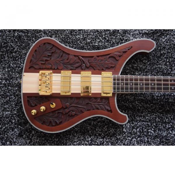 Custom Shop Lemmy Kilmister  4003 Matte Carved Ash Natural Bass #2 image