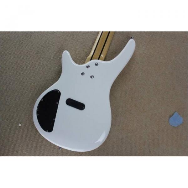 Custom Shop Ibanez GSRM20 Series White 5 String Bass #3 image