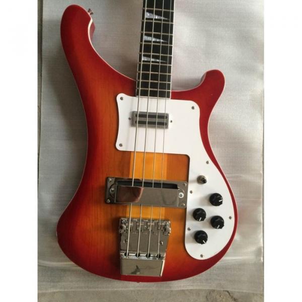 Custom Made Fireglo Sunburst Cherry 4003 Bass #1 image