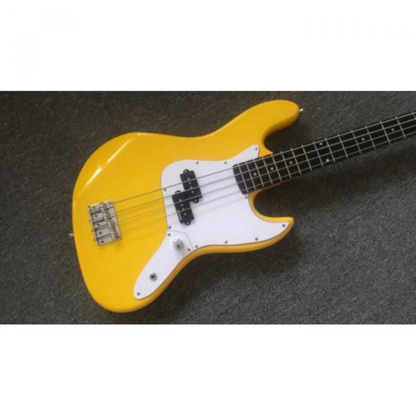 Custom Shop Graffiti Yellow Color Fender Precision Jaguar Electric Bass #1 image