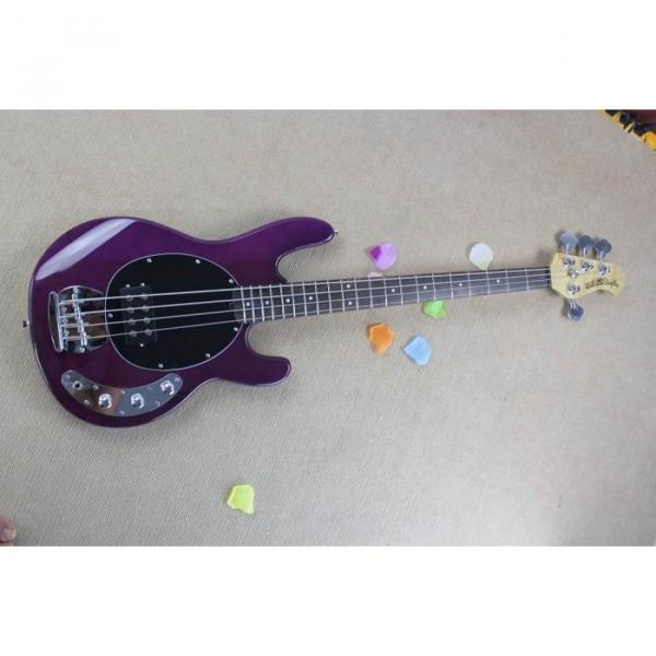 Custom Shop Ernie Ball Musicman Sting Ray 4 Strings Purple Bass #2 image