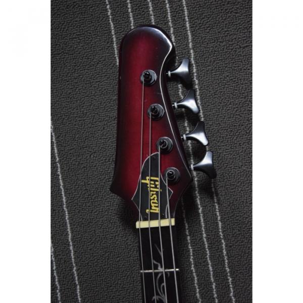 Custom Shop Firebird Pink Maple Top Left Handed 4 String Bass #5 image
