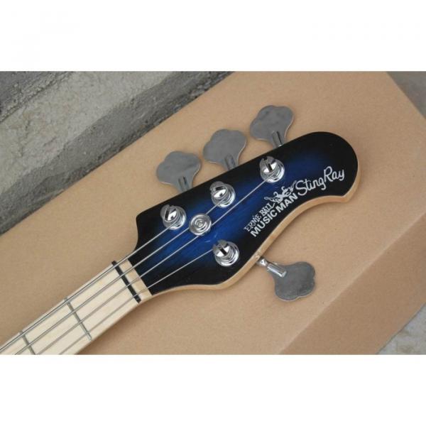 Custom Shop Ernie Ball Blue Music Man Sting Ray 4 String Bass #5 image